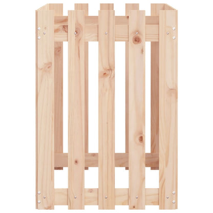 Plantenbak Verhoogd Met Hekontwerp 100X50X70 Cm Grenenhout