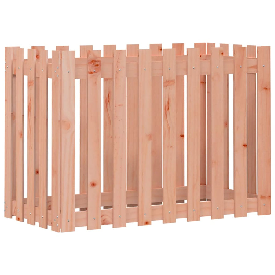 Plantenbak Verhoogd Hekontwerp 100X50X70 Cm Massief Douglashout