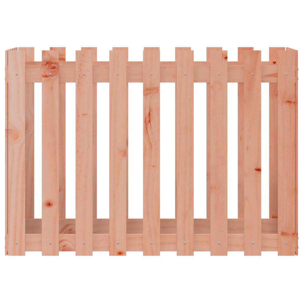 Plantenbak Verhoogd Hekontwerp 100X50X70 Cm Massief Douglashout