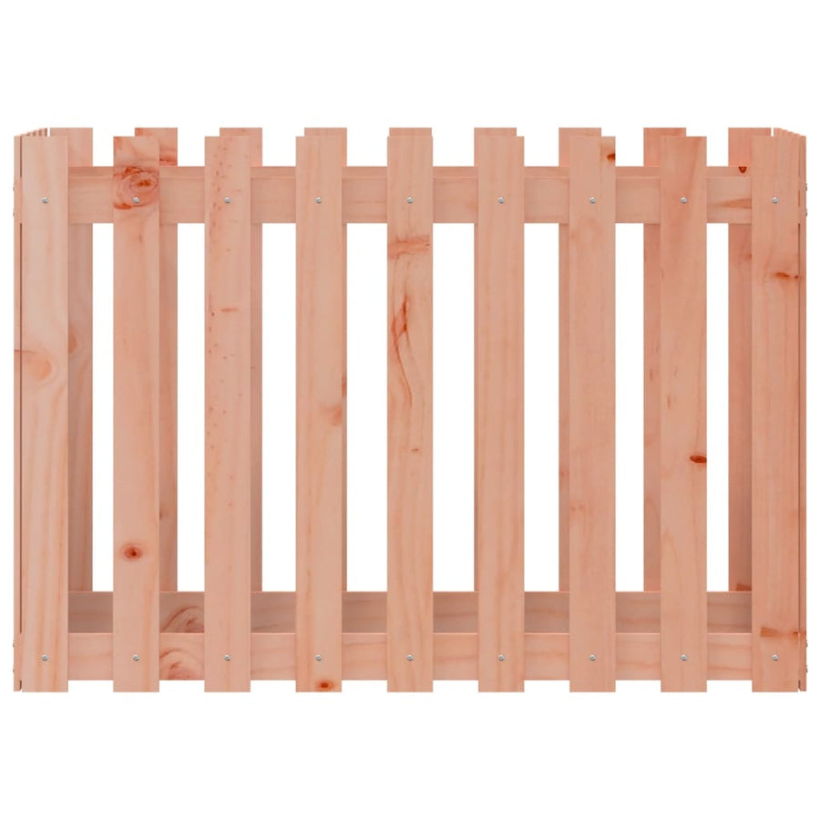 Plantenbak Verhoogd Hekontwerp 100X50X70 Cm Massief Douglashout