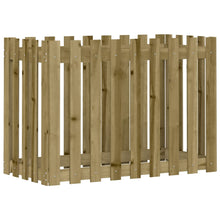 Plantenbak Verhoogd Hekontwerp 100X50X70 Cm Geïmpregneerd Hout