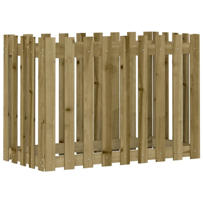 Plantenbak Verhoogd Hekontwerp 100X50X70 Cm Geïmpregneerd Hout