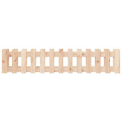 Plantenbak Verhoogd Met Hekontwerp 150X30X30 Cm Grenenhout