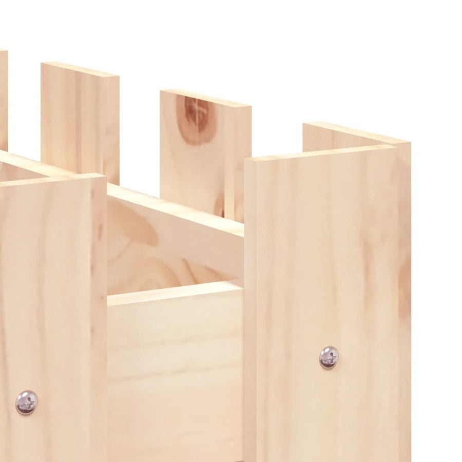 Plantenbak Verhoogd Met Hekontwerp 150X30X30 Cm Grenenhout