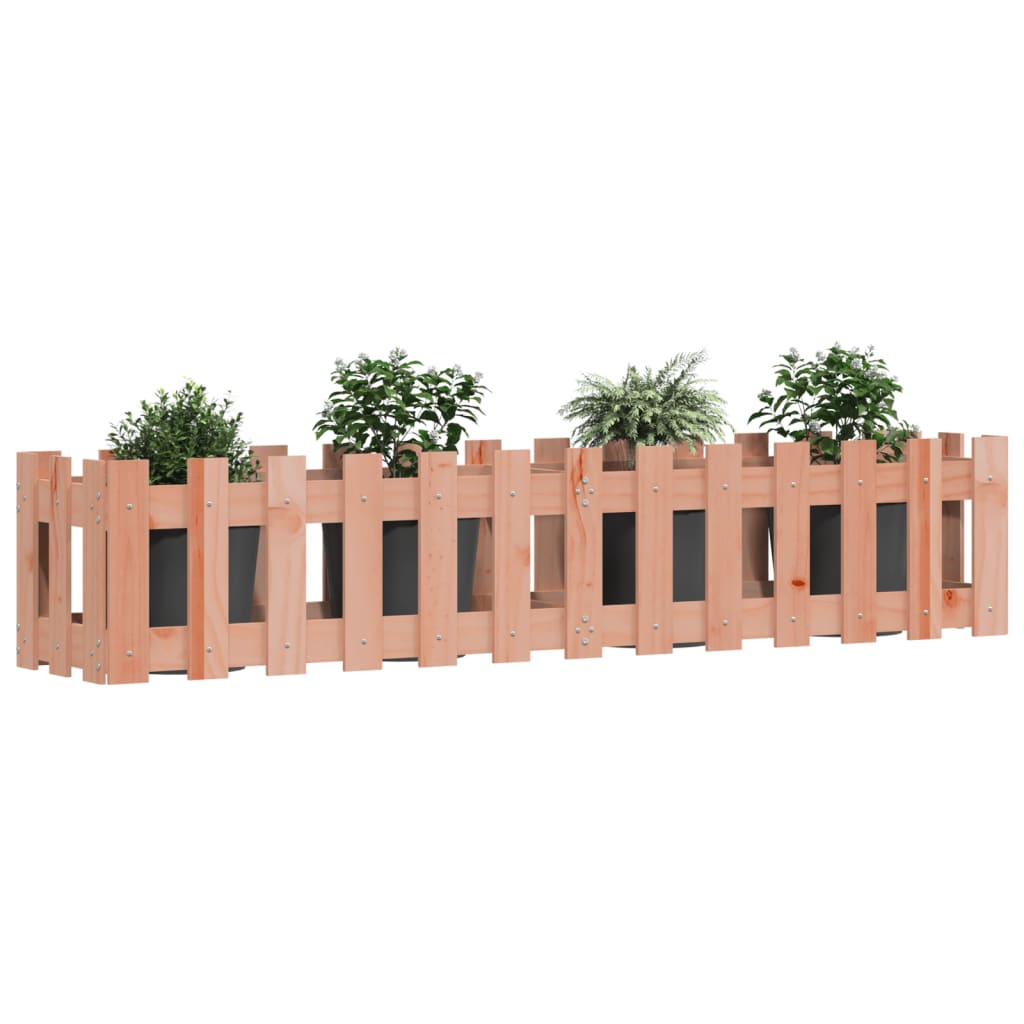 Plantenbak Verhoogd Hekontwerp 150X30X30 Cm Massief Douglashout