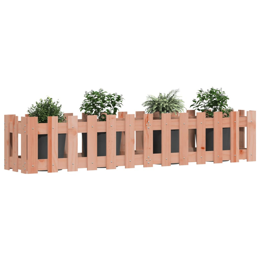 Plantenbak Verhoogd Hekontwerp 150X30X30 Cm Massief Douglashout