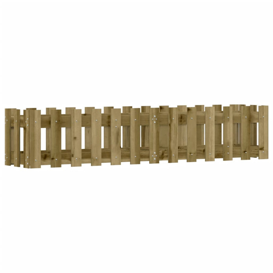 Plantenbak Verhoogd Hekontwerp 150X30X30 Cm Geïmpregneerd Hout
