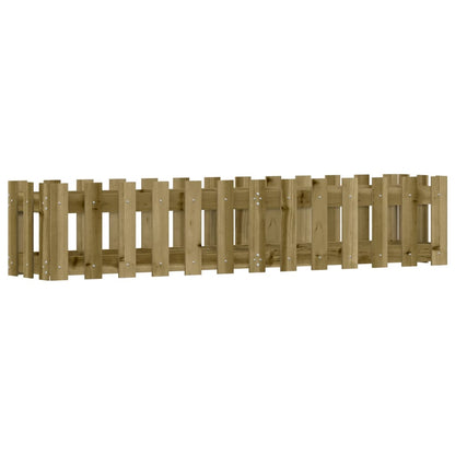 Plantenbak Verhoogd Hekontwerp 150X30X30 Cm Geïmpregneerd Hout