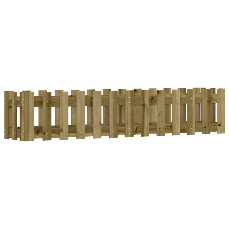 Plantenbak Verhoogd Hekontwerp 150X30X30 Cm Geïmpregneerd Hout