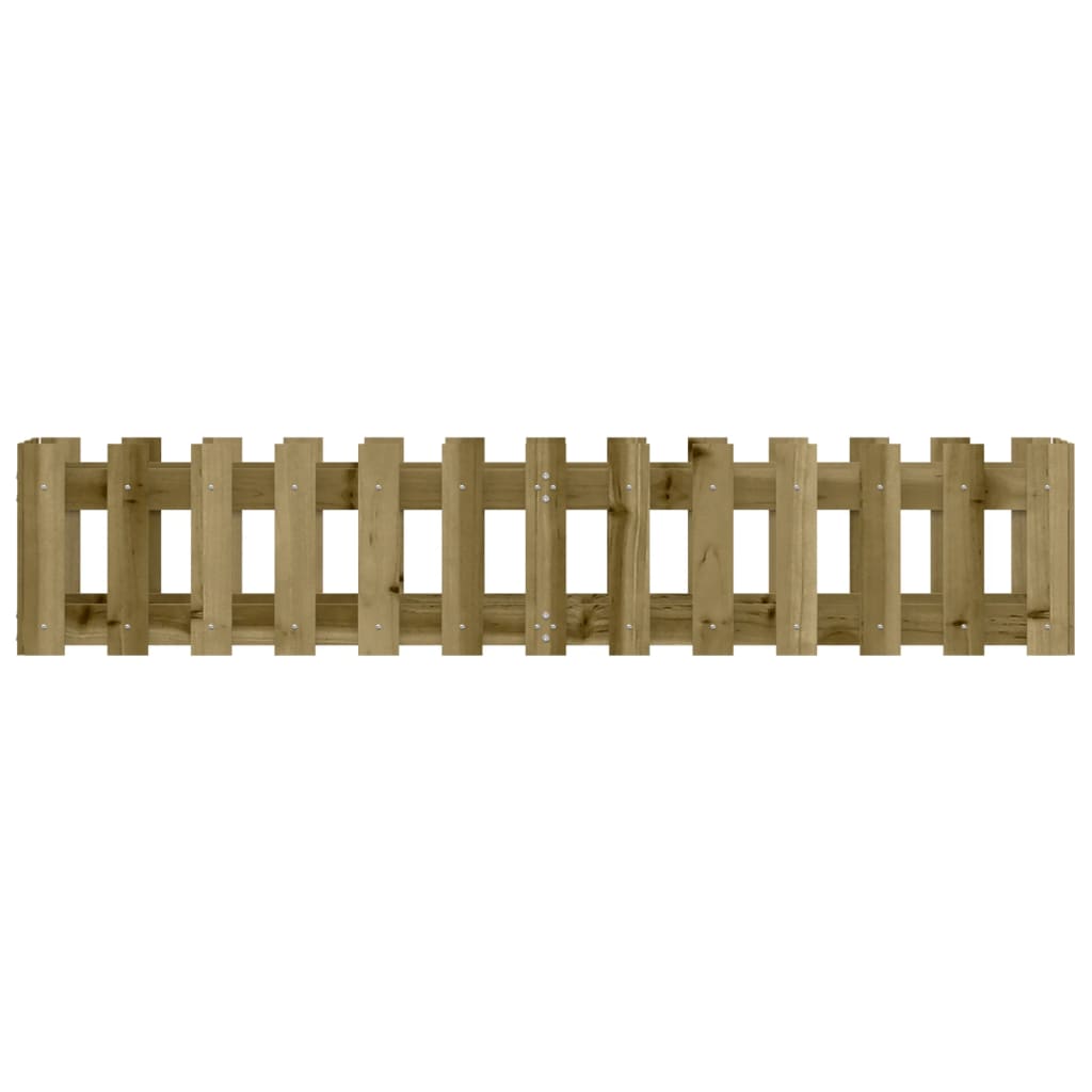 Plantenbak Verhoogd Hekontwerp 150X30X30 Cm Geïmpregneerd Hout