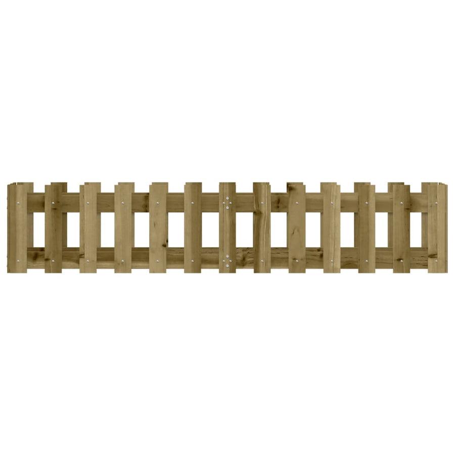 Plantenbak Verhoogd Hekontwerp 150X30X30 Cm Geïmpregneerd Hout