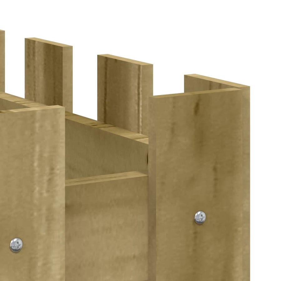 Plantenbak Verhoogd Hekontwerp 150X30X30 Cm Geïmpregneerd Hout
