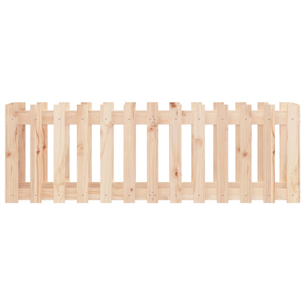 Plantenbak Verhoogd Met Hekontwerp 150X50X50 Cm Grenenhout