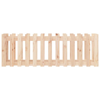Plantenbak Verhoogd Met Hekontwerp 150X50X50 Cm Grenenhout