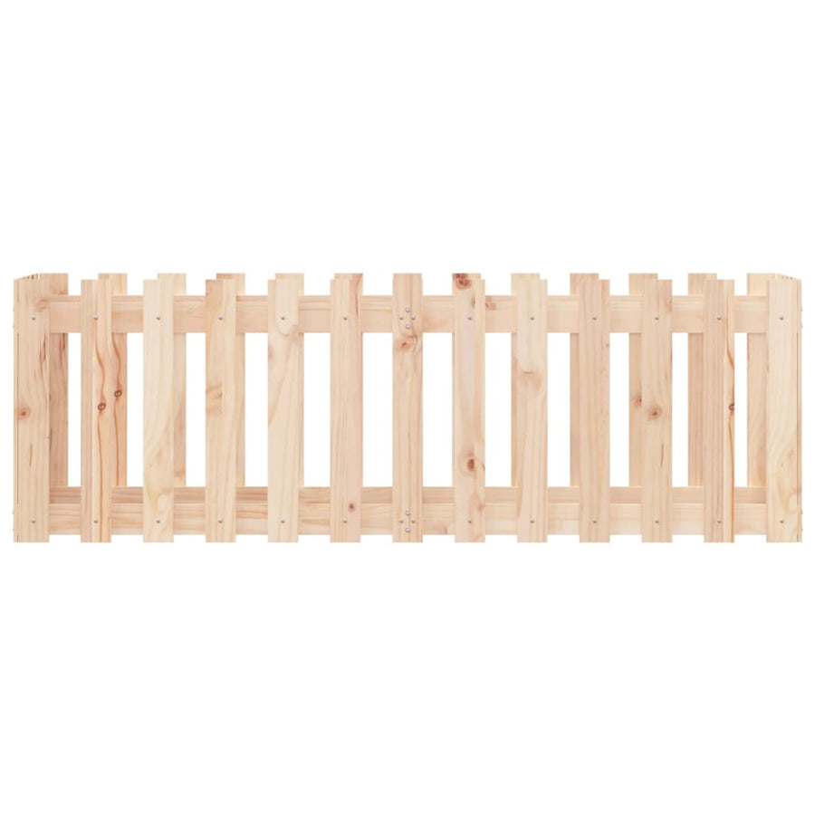Plantenbak Verhoogd Met Hekontwerp 150X50X50 Cm Grenenhout