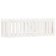 Plantenbak Verhoogd Hekontwerp 150X50X50 Cm Grenenhout Wit