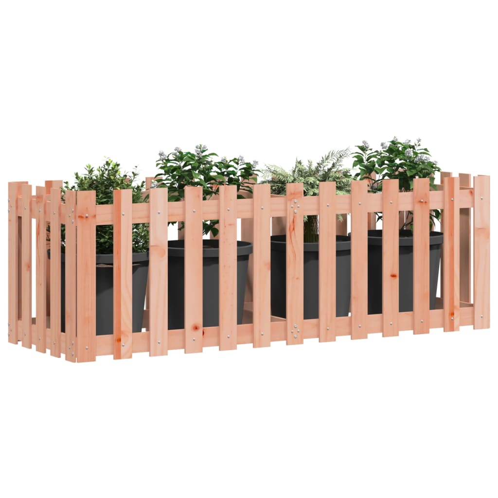 Plantenbak Verhoogd Hekontwerp 150X50X50 Cm Massief Douglashout