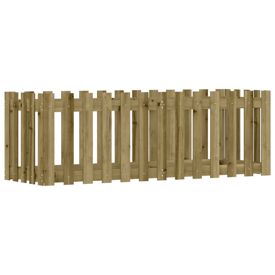 Plantenbak Verhoogd Hekontwerp 150X50X50 Cm Geïmpregneerd Hout
