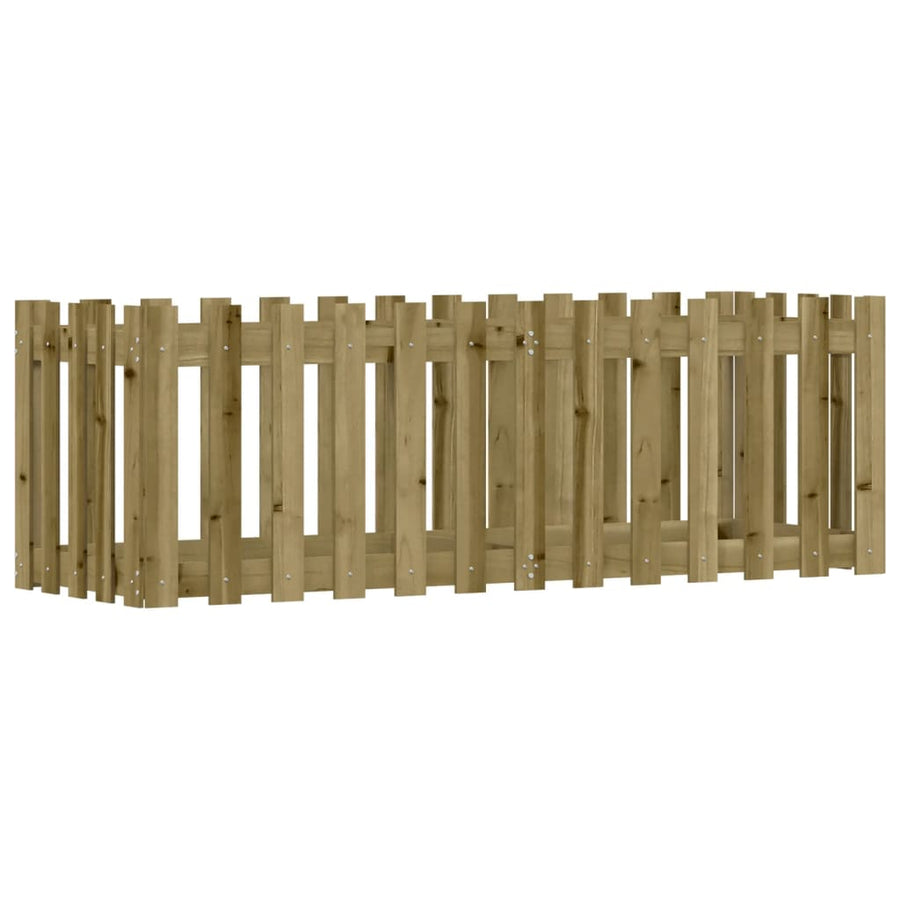 Plantenbak Verhoogd Hekontwerp 150X50X50 Cm Geïmpregneerd Hout