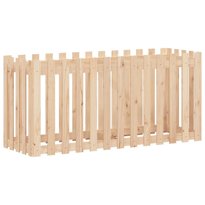 Plantenbak Verhoogd Met Hekontwerp 150X50X70 Cm Grenenhout