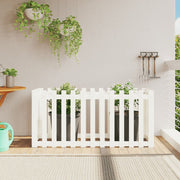 Plantenbak 150x50x70 cm grenenhout wit
