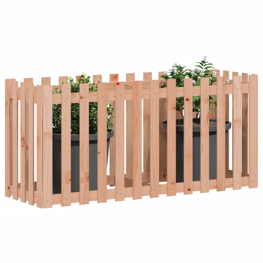 Plantenbak Verhoogd Hekontwerp 150X50X70 Cm Massief Douglashout