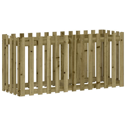 Plantenbak Verhoogd Hekontwerp 150X50X70 Cm Geïmpregneerd Hout