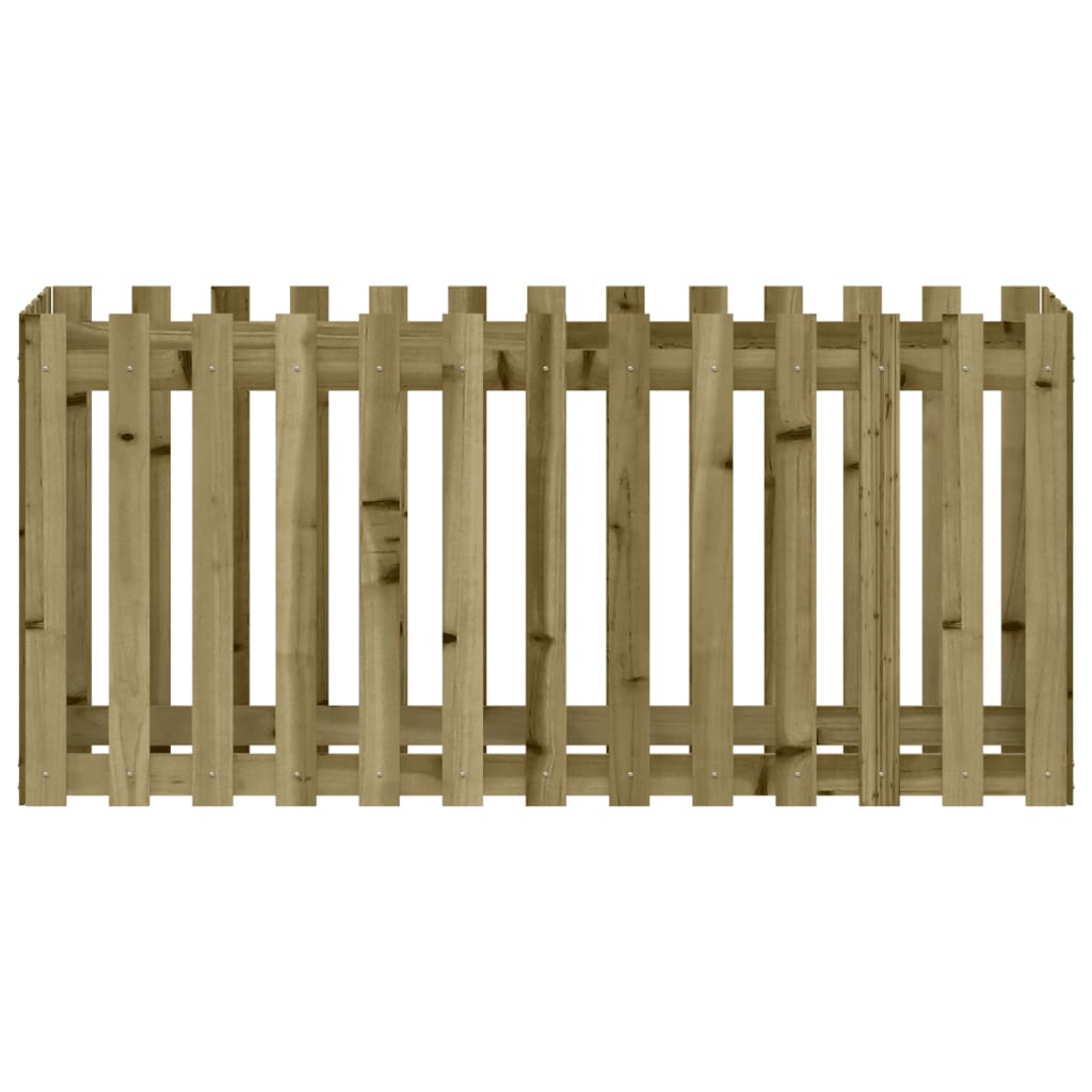 Plantenbak Verhoogd Hekontwerp 150X50X70 Cm Geïmpregneerd Hout