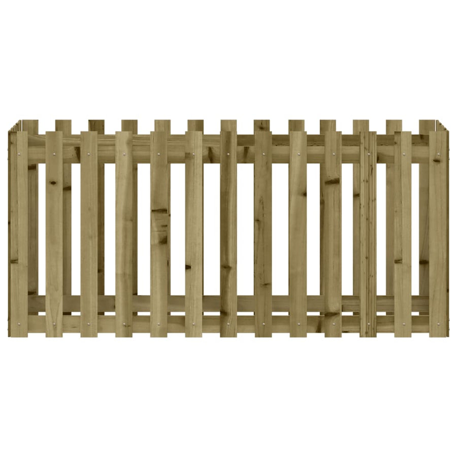 Plantenbak Verhoogd Hekontwerp 150X50X70 Cm Geïmpregneerd Hout