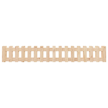 Plantenbak Verhoogd Met Hekontwerp 200X30X30 Cm Grenenhout