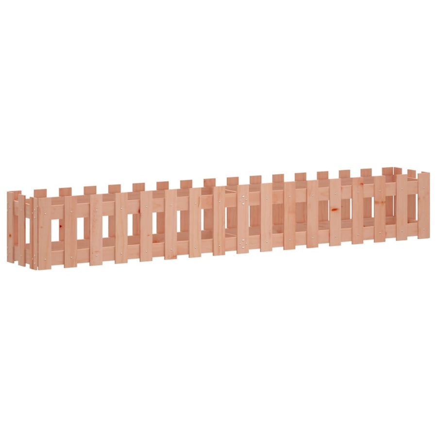 Plantenbak Verhoogd Hekontwerp 200X30X30 Cm Massief Douglashout
