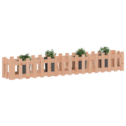 Plantenbak Verhoogd Hekontwerp 200X30X30 Cm Massief Douglashout