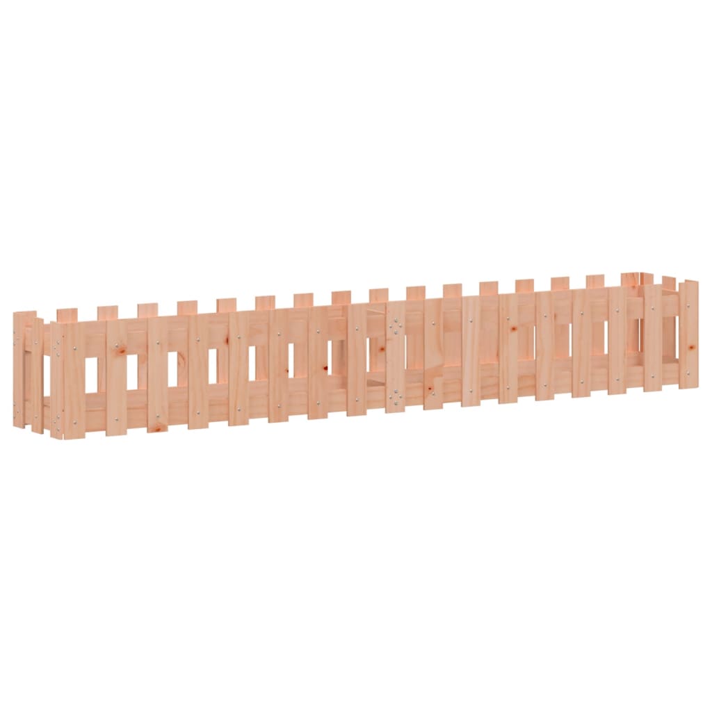 Plantenbak Verhoogd Hekontwerp 200X30X30 Cm Massief Douglashout