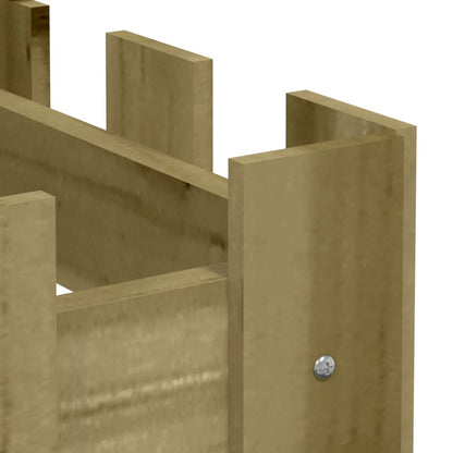Plantenbak Verhoogd Hekontwerp 200X30X30 Cm Geïmpregneerd Hout