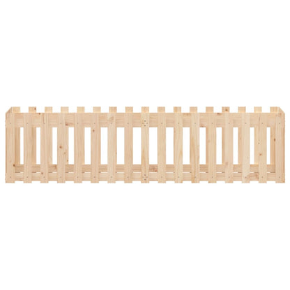 Plantenbak Verhoogd Met Hekontwerp 200X50X50 Cm Grenenhout