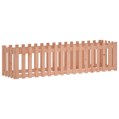 Plantenbak Verhoogd Hekontwerp 200X50X50 Cm Massief Douglashout