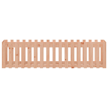 Plantenbak Verhoogd Hekontwerp 200X50X50 Cm Massief Douglashout