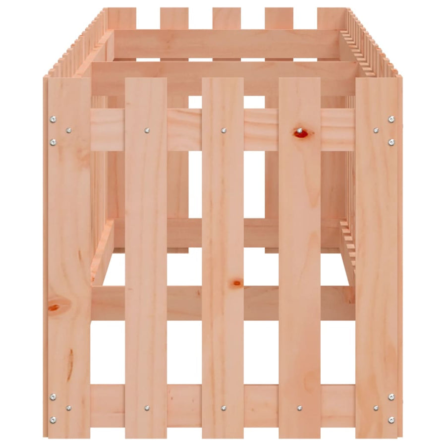 Plantenbak Verhoogd Hekontwerp 200X50X50 Cm Massief Douglashout