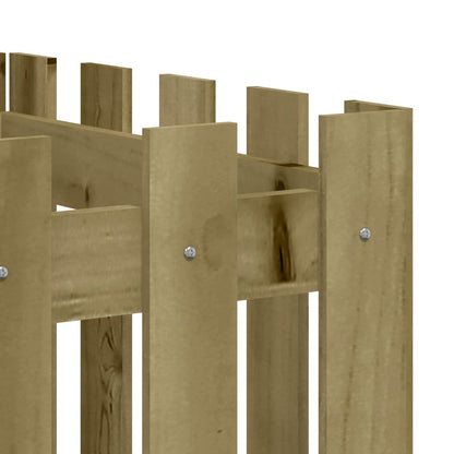 Plantenbak Verhoogd Hekontwerp 200X50X50 Cm Geïmpregneerd Hout