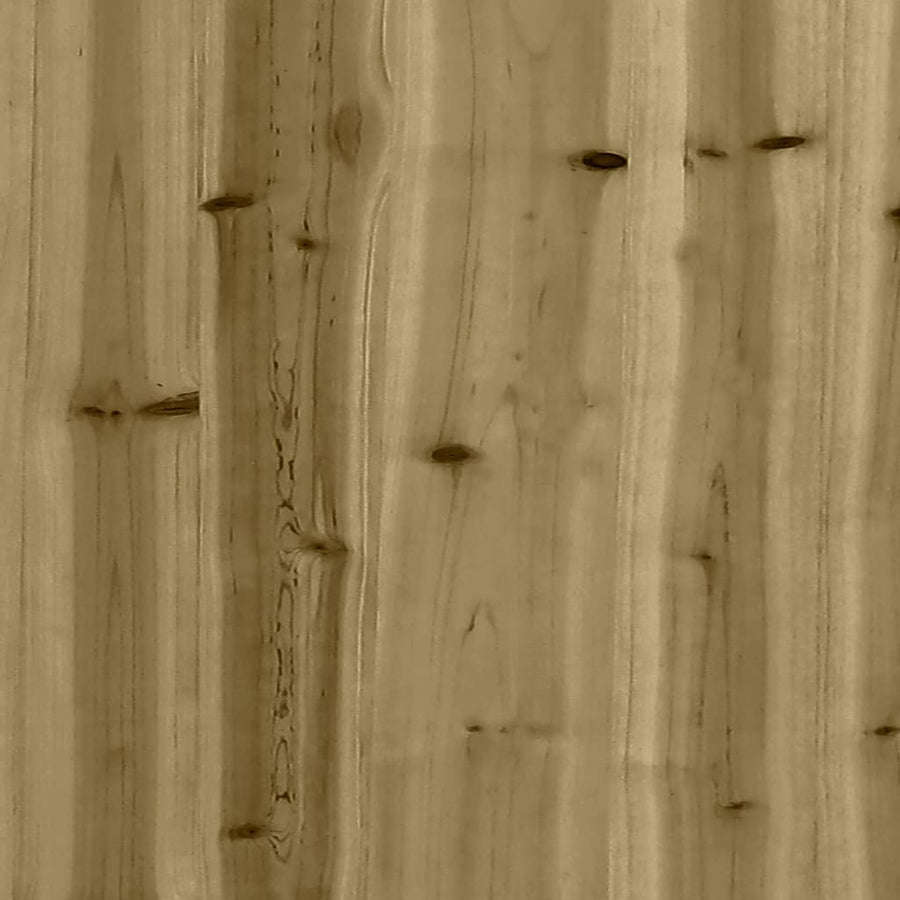 Plantenbak Verhoogd Hekontwerp 200X50X50 Cm Geïmpregneerd Hout