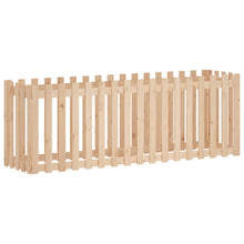 Plantenbak Verhoogd Met Hekontwerp 200X50X70 Cm Grenenhout