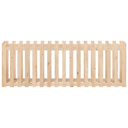 Plantenbak Verhoogd Met Hekontwerp 200X50X70 Cm Grenenhout