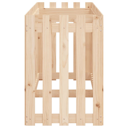 Plantenbak Verhoogd Met Hekontwerp 200X50X70 Cm Grenenhout