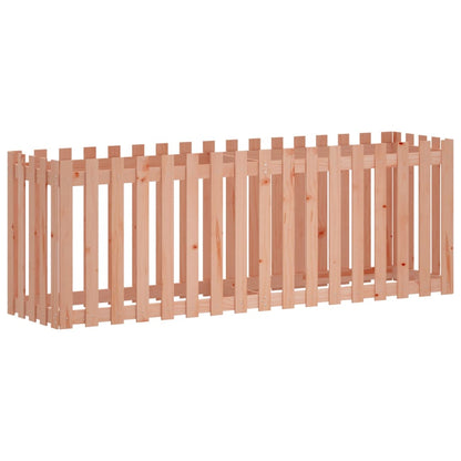 Plantenbak Verhoogd Hekontwerp 200X50X70 Cm Massief Douglashout