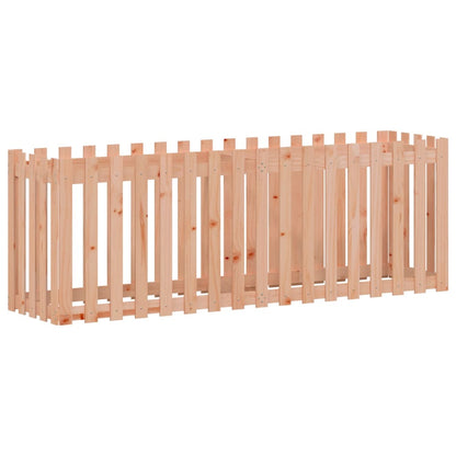 Plantenbak Verhoogd Hekontwerp 200X50X70 Cm Massief Douglashout