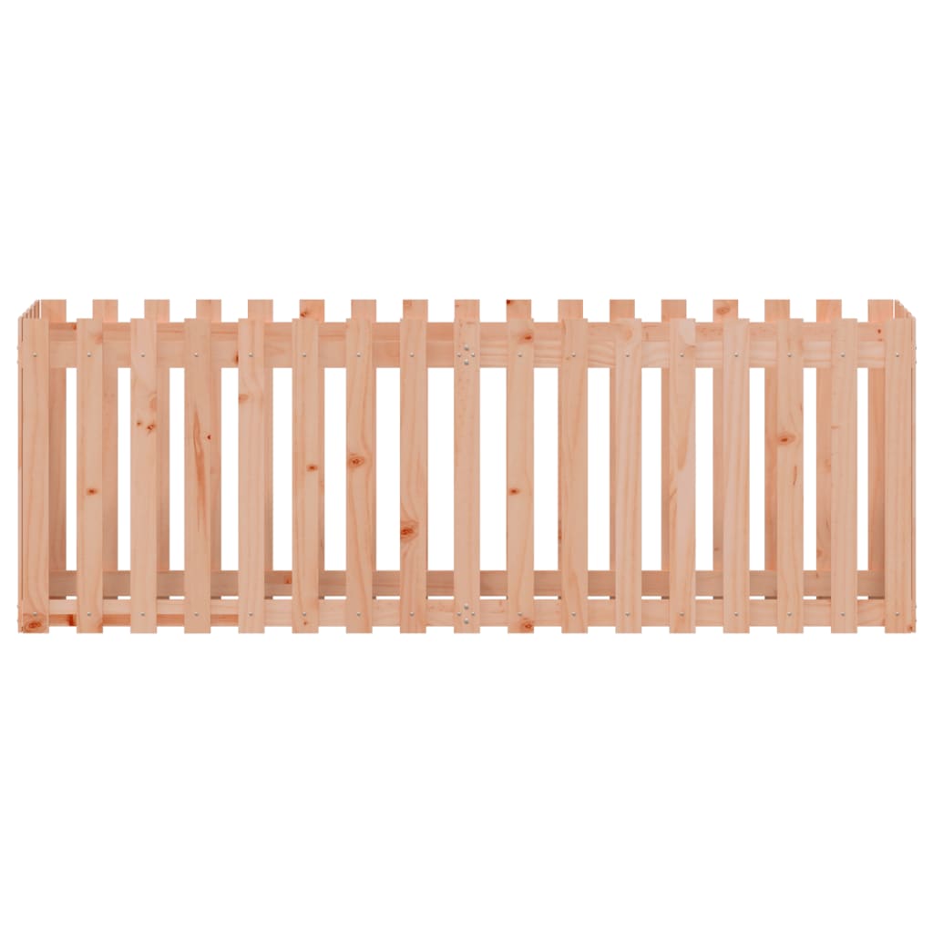 Plantenbak Verhoogd Hekontwerp 200X50X70 Cm Massief Douglashout