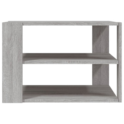 Salontafel 59,5x59,5x40 cm bewerkt hout grijs sonoma Grijs sonoma