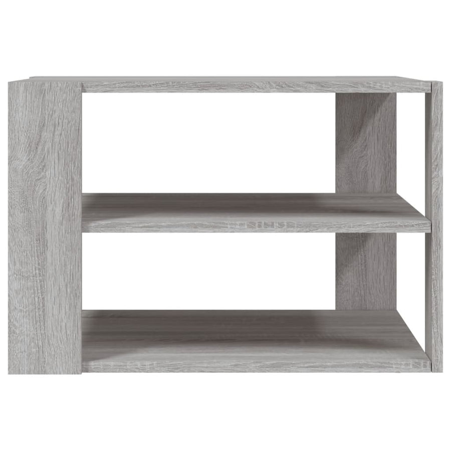 Salontafel 59,5x59,5x40 cm bewerkt hout grijs sonoma Grijs sonoma
