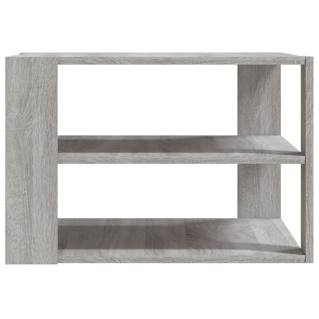 Salontafel 59,5x59,5x40 cm bewerkt hout grijs sonoma Grijs sonoma