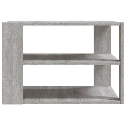 Salontafel 59,5x59,5x40 cm bewerkt hout grijs sonoma Grijs sonoma